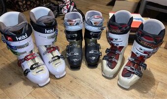 Lyžáky HEAD, Nordica, Salomon – více velikostí