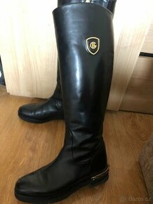 Dámské kožené kozačky zn. Baldinini