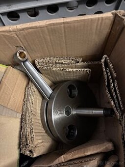 Jawa 250 pérák - klikový hřídel po repasi