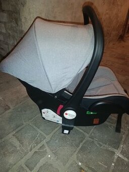 Kočárek Kiduku, šedý, trojkombinace