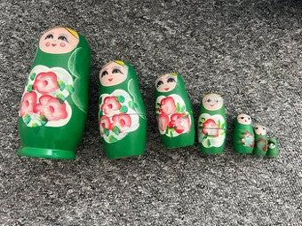 Dřevěné babušky/matrjošky