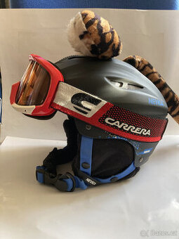 Dětské helmy Nevica vč. doplňků a brýlí