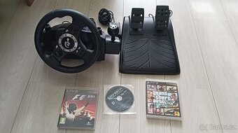 Prodám volant s pedály.