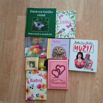 RŮZNÉ KNIHY pro zábavu a poučení