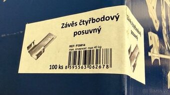 NOVÝ závěs čtyřbodový posuvný PROFIFIX