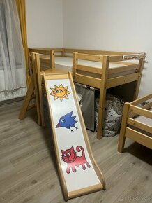 Dětské postele Domestav - se skluzavkou - 1