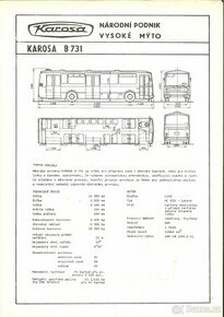 Prospekty - Autobusy Karosa 3