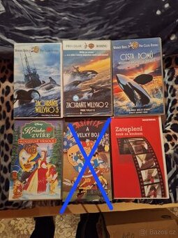 VHS - originální nahrávky