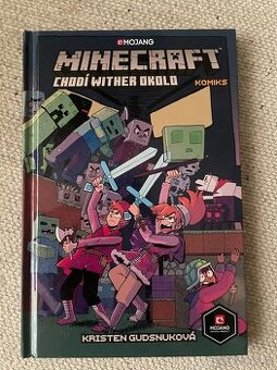 Minecraft kniha Chodí Wither okolo - komix