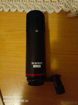 Prodám vyměním mikrofon Scarlett 4gen - 1