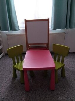 Dětský stůl+židle IKEA