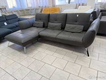 Sedací souprava rohová - kožená NEPOUŽITÁ