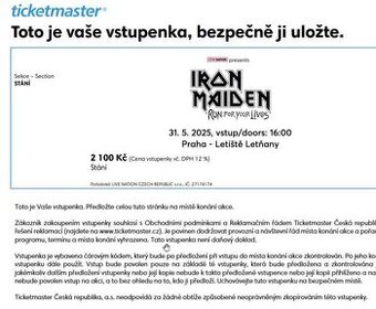 Iron Maiden 31.5 Praha