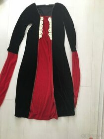 Šaty karneval princezna čertice, délka 108. - 1