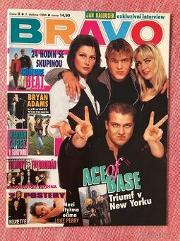 Bravo 8/1994 - komplet.