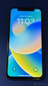 iPhone X 256GB Silver,krásný stav,nová baterie