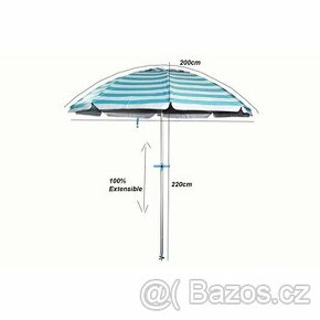 Pincho Marbella 3 200 cm Aluminium Spike Umbrella