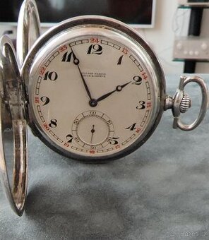 Ulysse Nardin stříbrné kapesní hodinky - 1
