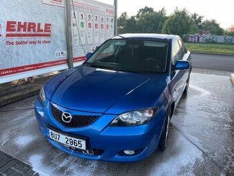 MAZDA 3, 1.6 77 kW. R. 2006. Klima, ALU kola, zimní pneu