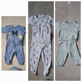 Set oblečení vel. 68 pro chlapečka (65 ks)