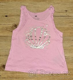 Letní tílko/top H&M vel. 92 - 1