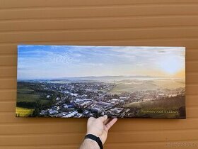 Obraz na plátně 30x70 cm Rychnov nad Kněžnou