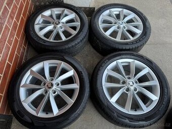 Alu 17" 5x112, škoda " SCUDO " letní 70% YETI, O3