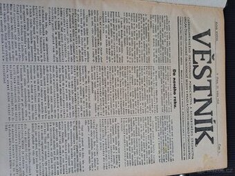 Věstník ČS obchodního pomocnictva 1926 až 1929