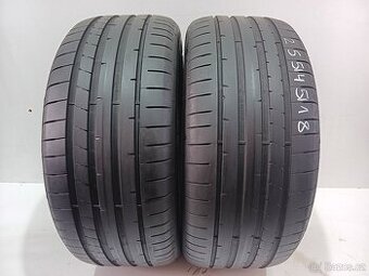2ks letní pneu 255/45/18 Dunlop
