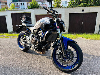 Yamaha MT-07, r.v. 2016, 55 kW (TP 35 kW)