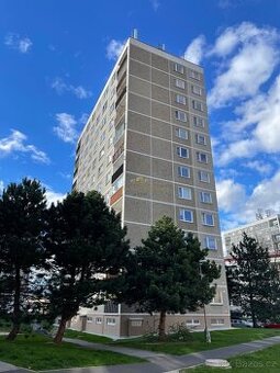 Pronájem světlého bytu 2+kk, 42 m2, komora, sklep, Na Kohout