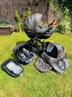 Kinderkraft Prime 2v1 Premium Black