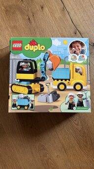 LEGO Duplo 10931 Náklaďák a pásový bagr