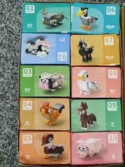 Malé lego stavebnice 10v1