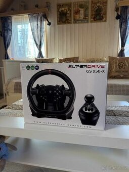 Herní volant superdrive GS 950 X. Nový nerozbalený