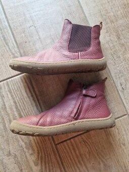 Dětské barefoot boty Froddo Chelys – vínové, vel. 32