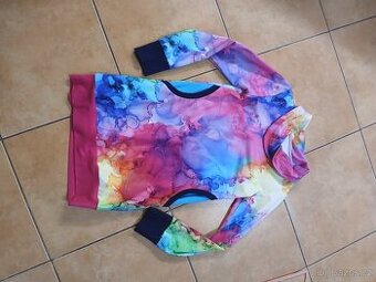 Dívčí mikina vel 122/128