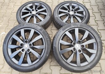 Alu kola originál Škoda Octavia III 5x112 R17 Crystal