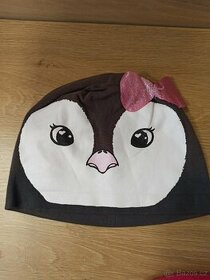 Podzimní čepice na holčičku