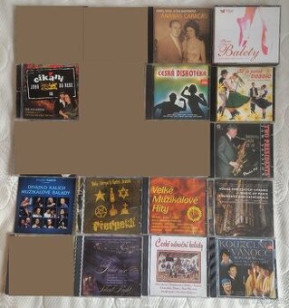CD česká hudba (ceník v textu)