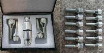 Bezpečnostní, pojistné šrouby + kolové šrouby