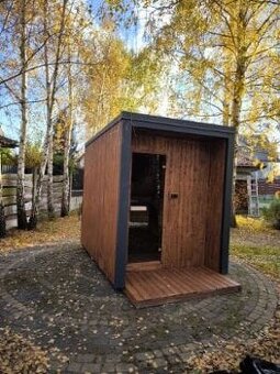 Sauna 200x280cm s předsíní pro 6-8 osob