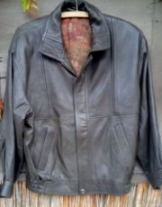 Kožená bunda.