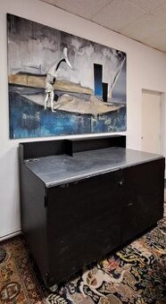 Prodám nerez stůl na kolečkách.Rozměry : 160+83+83 cm.