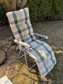 Kovové zahradní křeslo