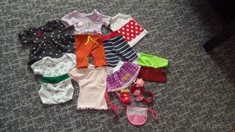 Oblečení,doplňky pro panenky /BB/,cena celkem