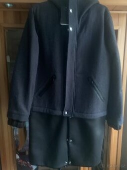 Nový vlněný kabát Zn.Asos vel.40-42