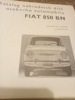 Katalog Fiat 850 Bn