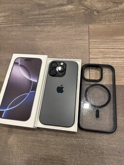 IPhone 16 Pro, black titanium 256gb