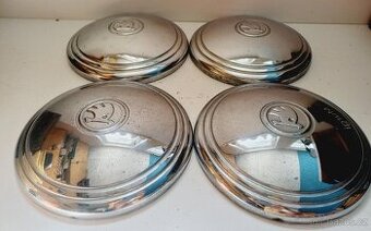 Chromované poklice Škoda 1000MB